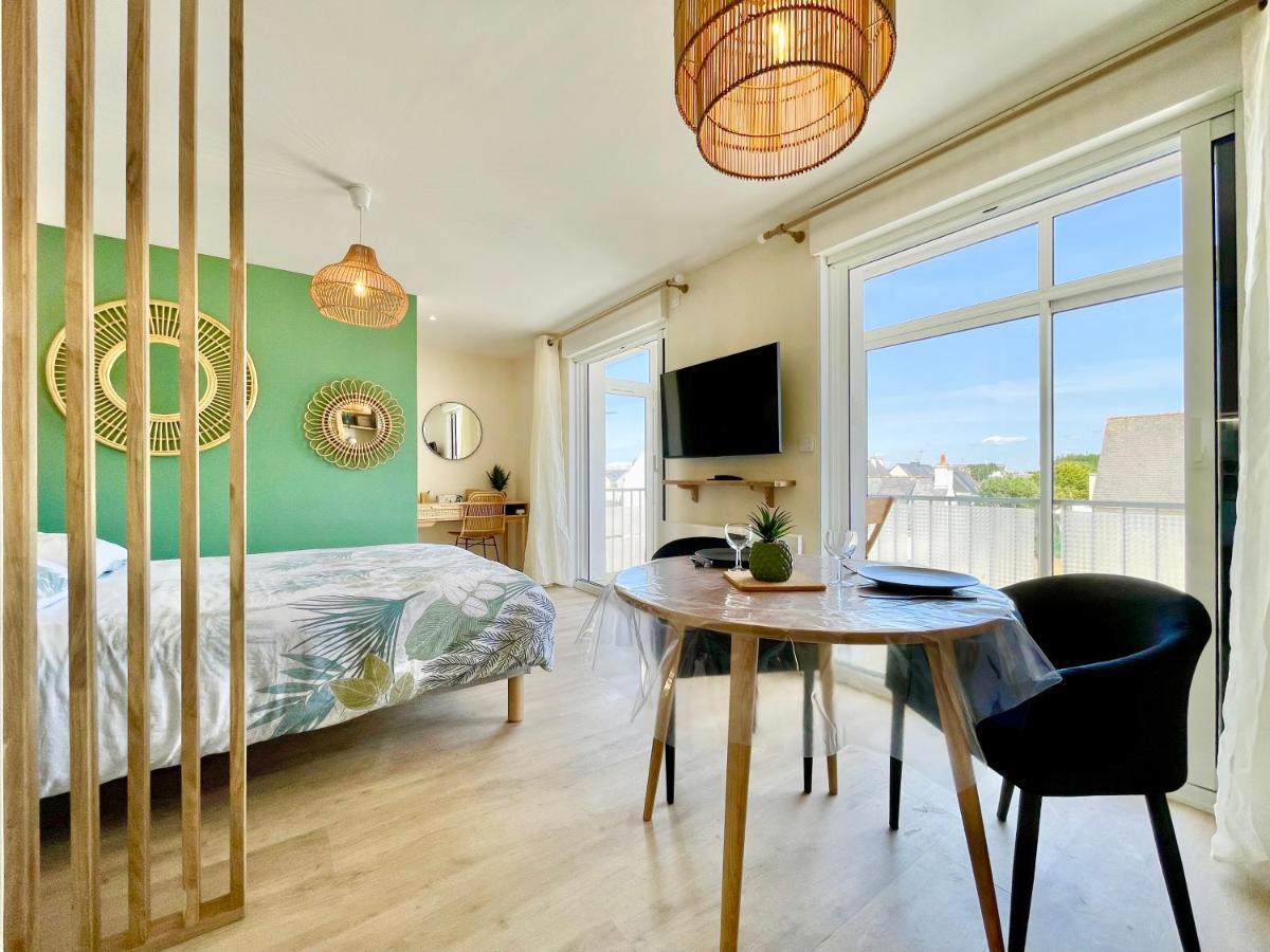 Le Phare Ouest - 80 M De La Mer - Vue Ocean Sur Le Balcon - Entierement Renove - Internet Haut Debit - Nouveau Ploemeur Εξωτερικό φωτογραφία