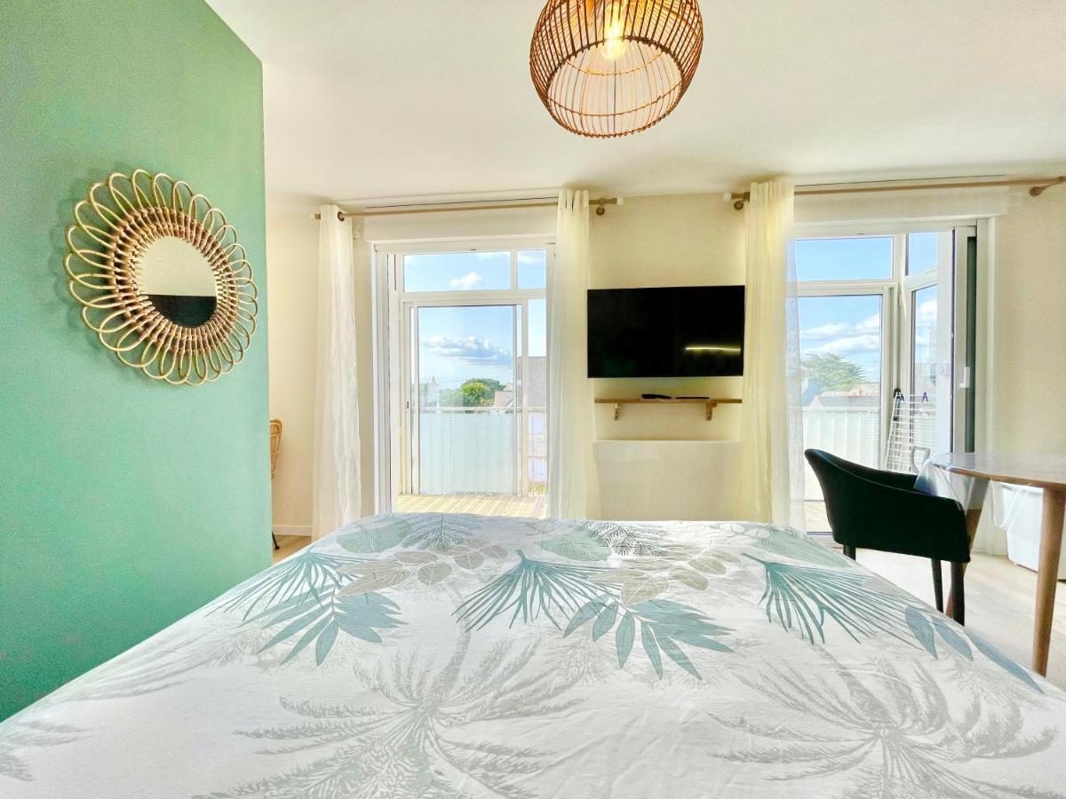 Le Phare Ouest - 80 M De La Mer - Vue Ocean Sur Le Balcon - Entierement Renove - Internet Haut Debit - Nouveau Ploemeur Εξωτερικό φωτογραφία